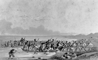 Esquimaux Pillaging Franklin